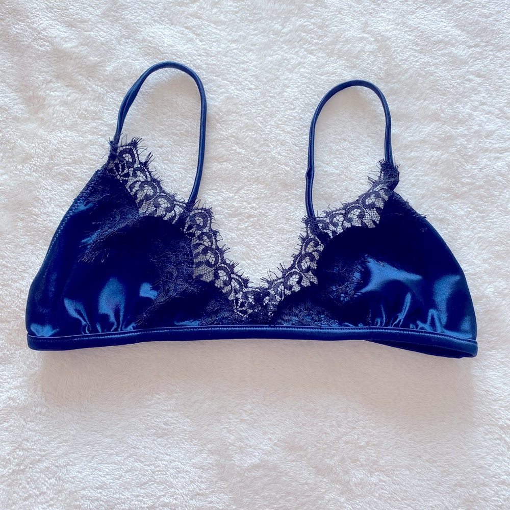 Forever 21 silk laced lingerie top
